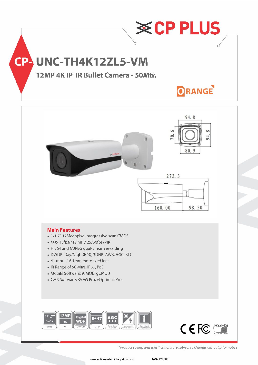 CP-UNC-TH4K12ZL5-VM datasheet asi chennai
