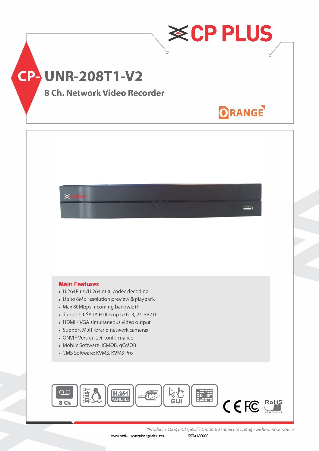 CP-UNR-208T1-V2 datasheet asichennai