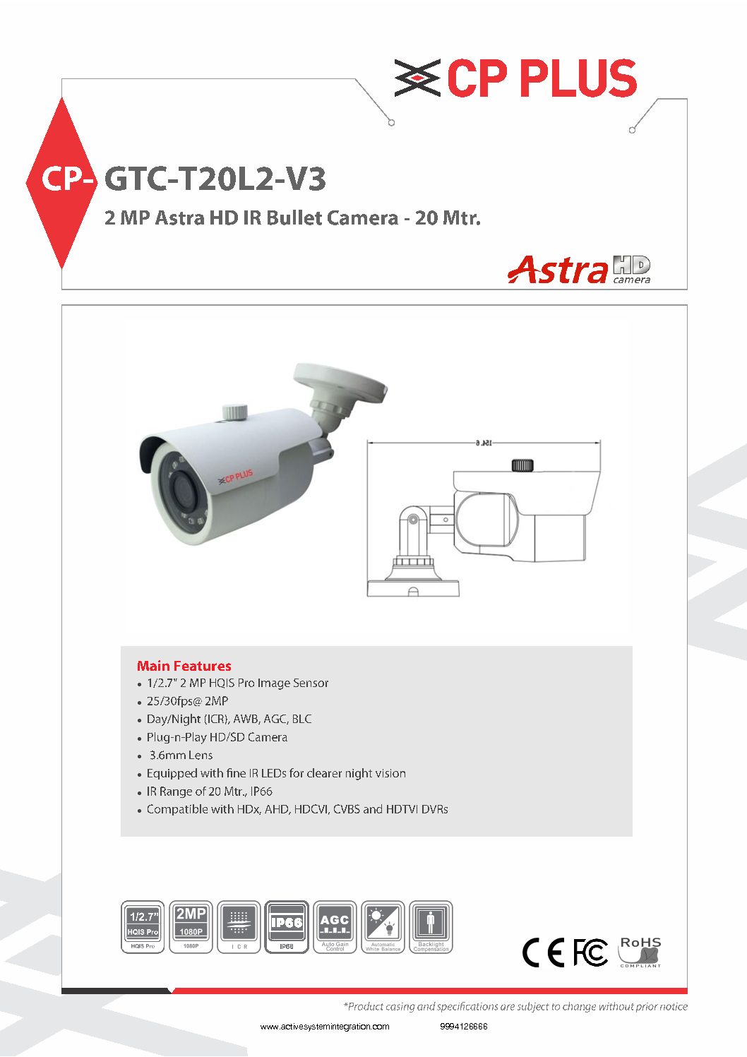 CP-GTC-T20L2-V3 datasheet asi chennai