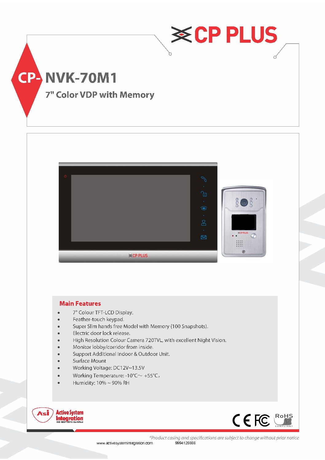 CP-NVK-70M1 datasheet asi chennai