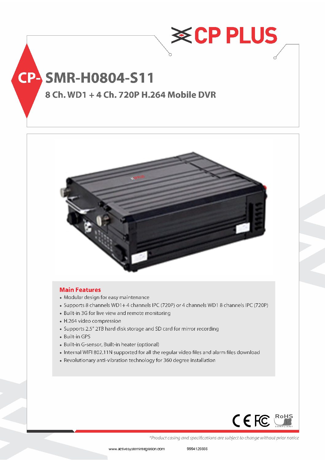CP-SMR-H0804-S11 datasheet asi chennai