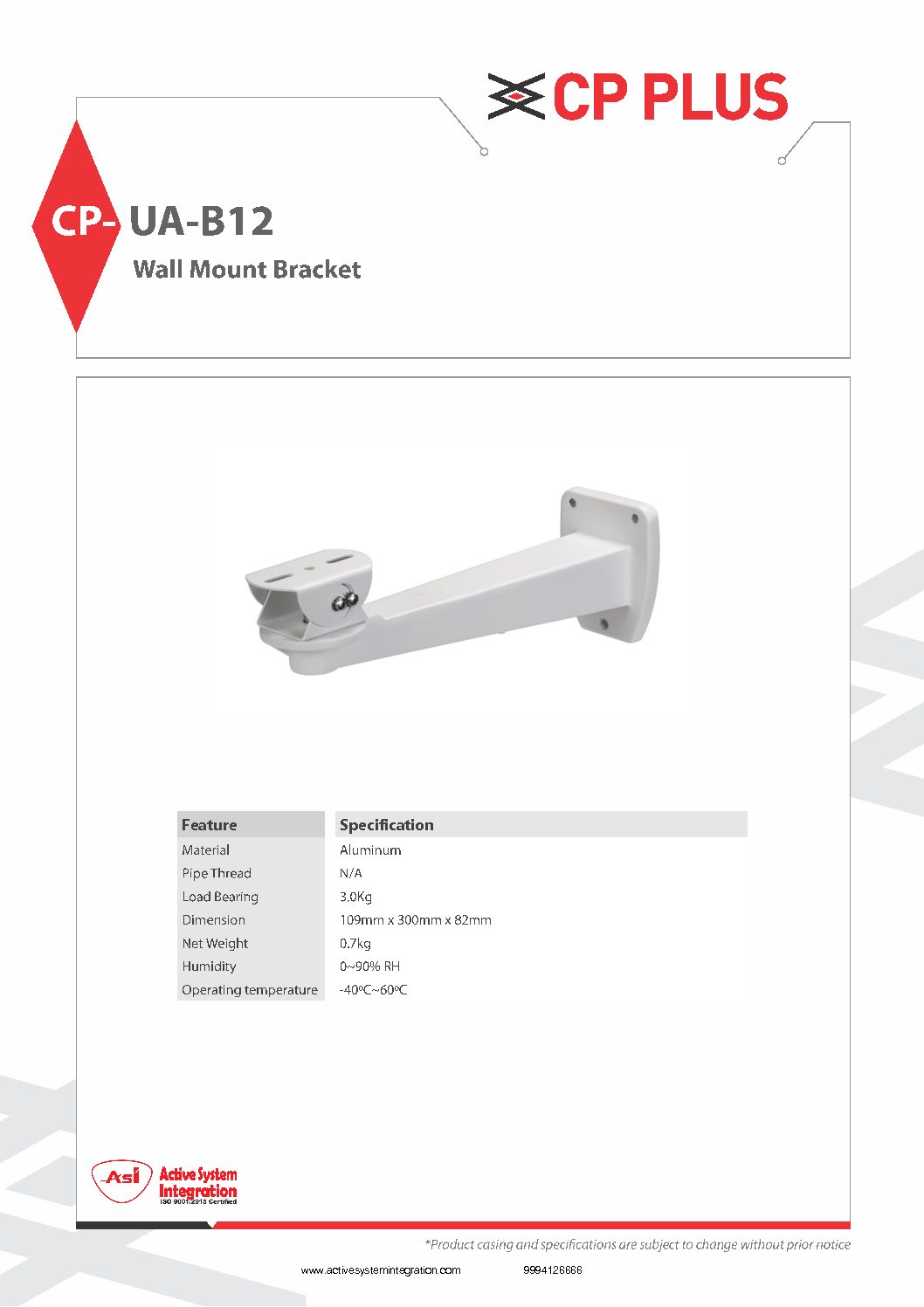 CP-UA-B12 datasheet asi chennai
