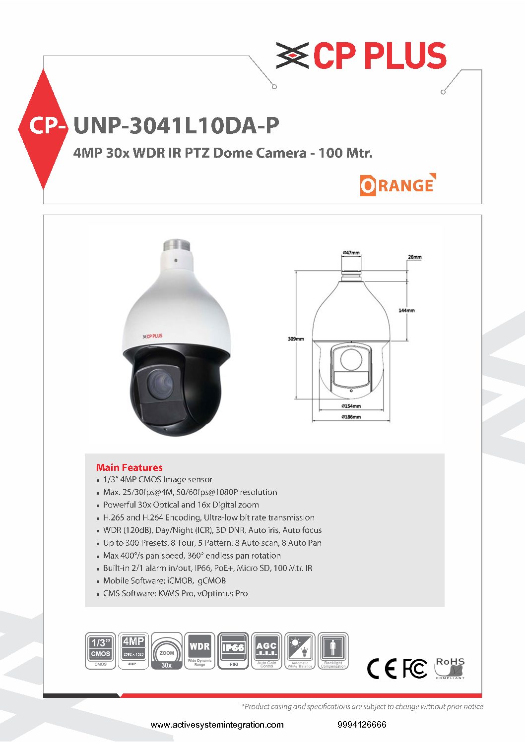 CP-UNP-3041L10DA-P datasheet asi chennai