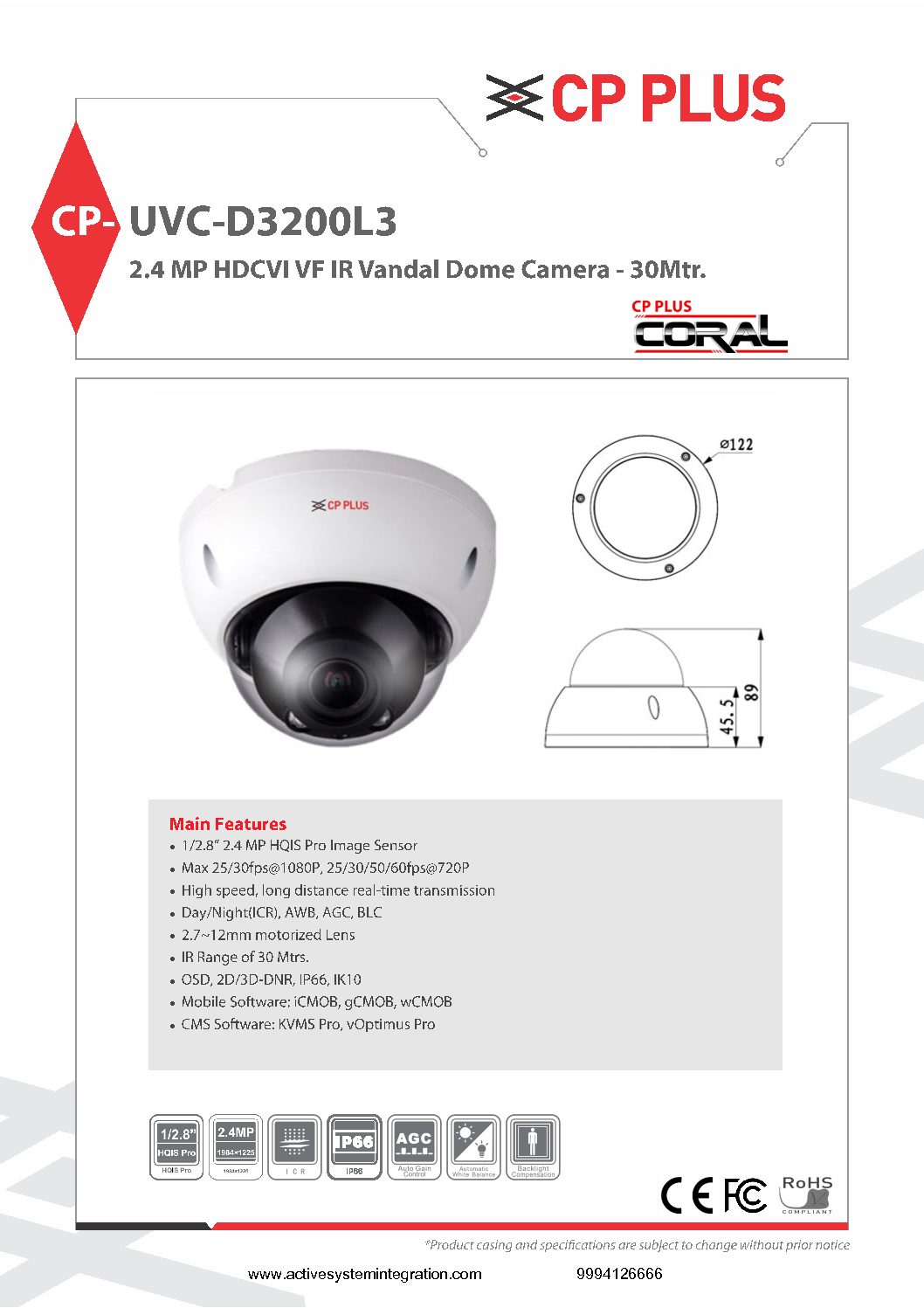 CP-UVC-D3200L3 datasheet asi chennai