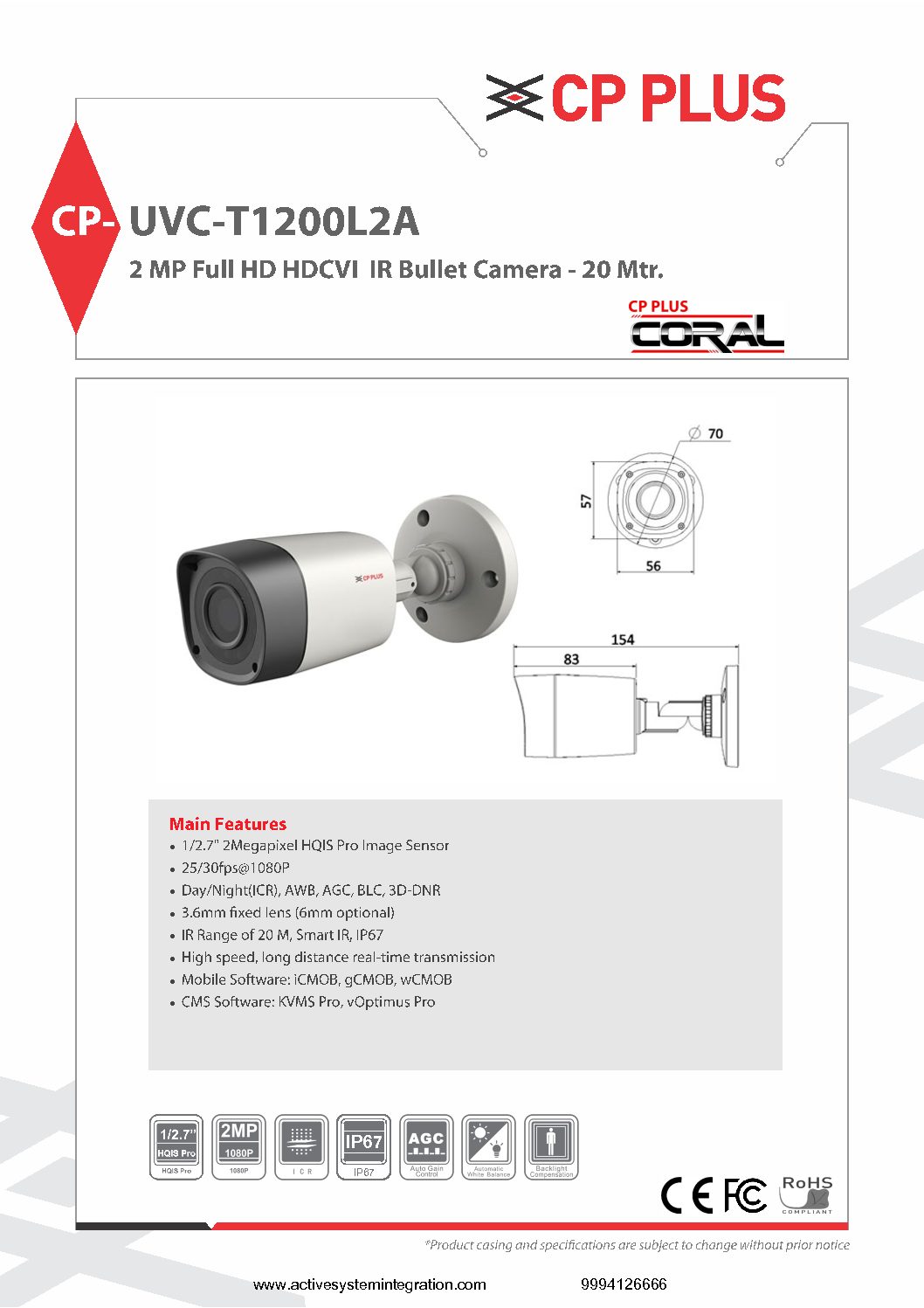 CP-UVC-T1200L2A datasheet asi chennai