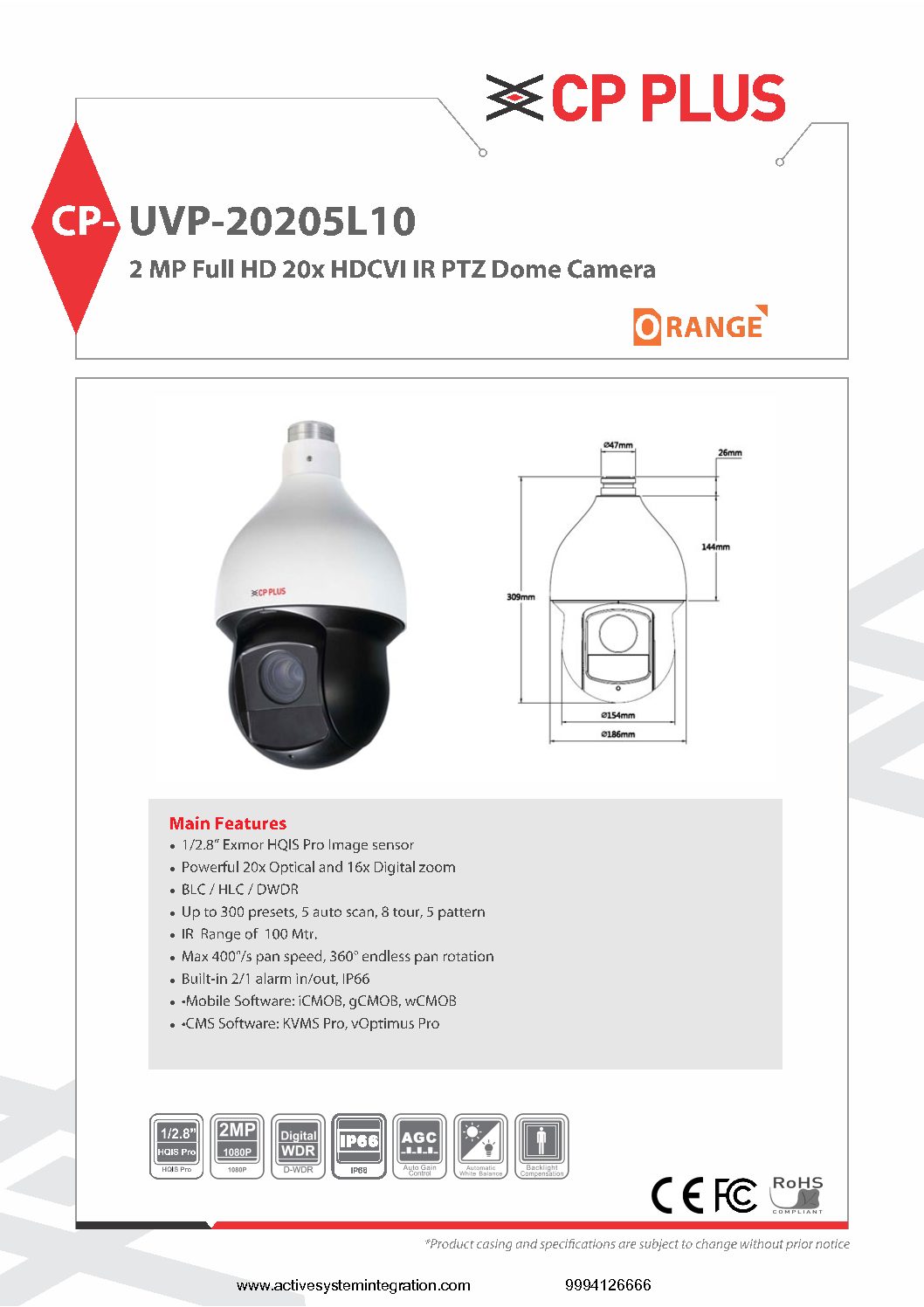 CP-UVP-20205L10 datasheet asi chennai