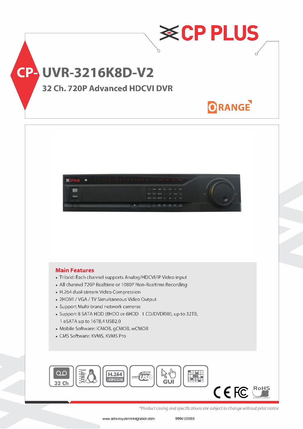 CP-UVR-3216K8D-V2 datasheet asi chennai