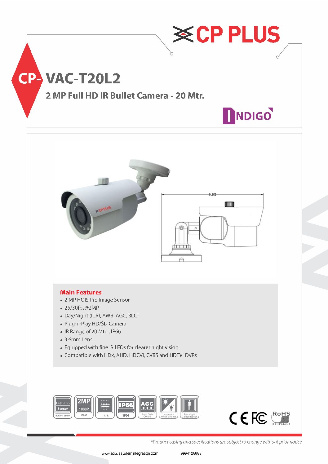 CP-VAC-T20L2 datasheet asi chennai