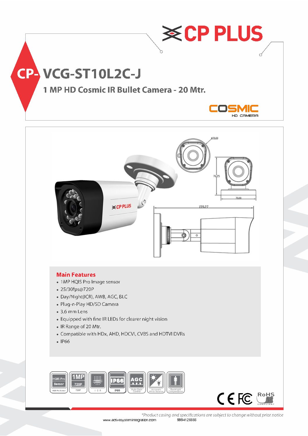 CP-VCG-ST10L2C-J datasheet asi chennai