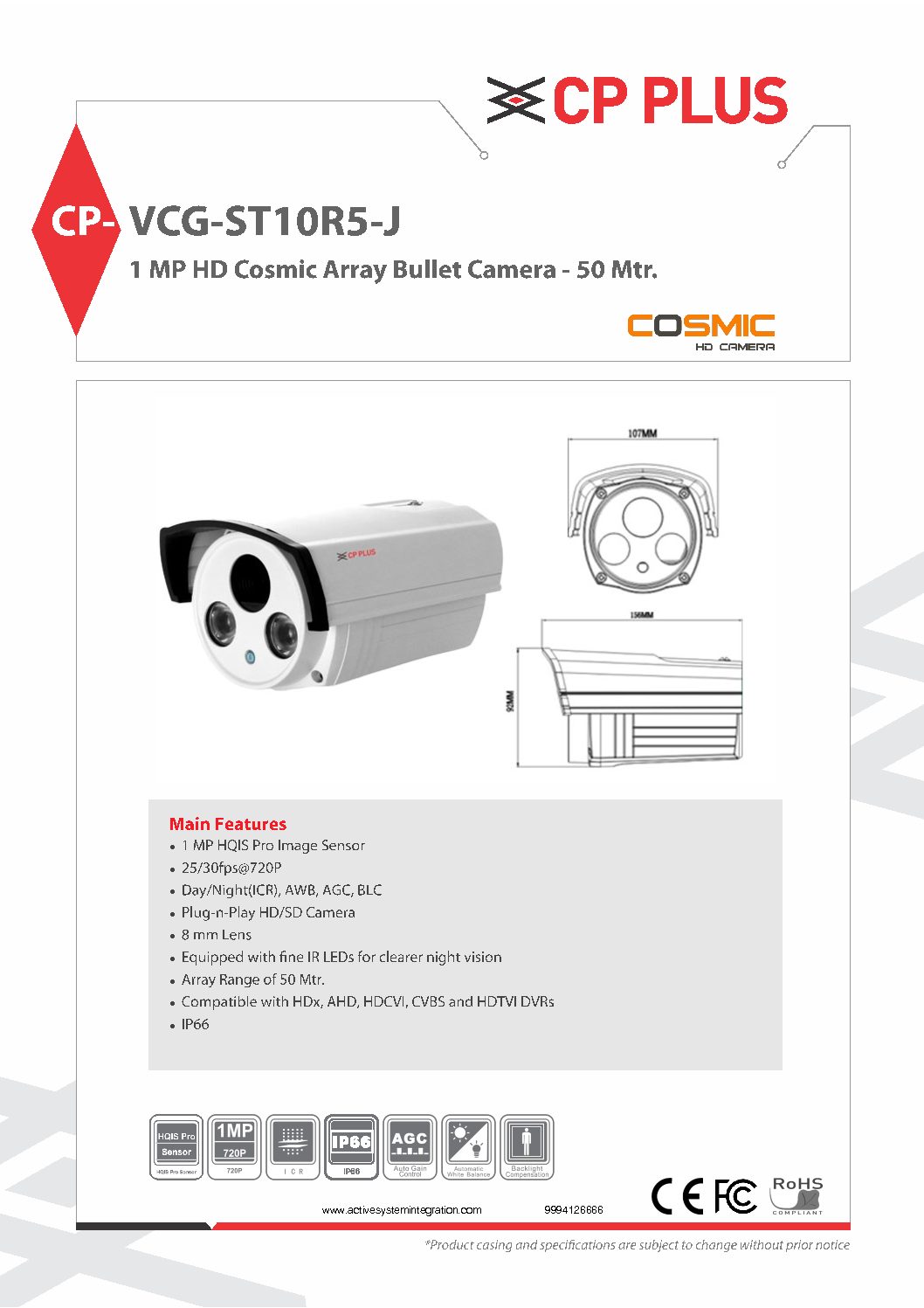 CP-VCG-ST10R5-J datasheet asi chennai